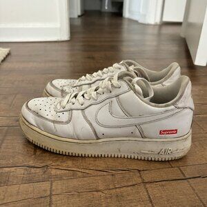 Supreme x Air Force 1 Low 'Box Logo - White'